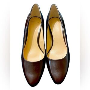 Cole Haan Classic & Comfortable Leather Pumps, Chestnut 2 1/2” Heel, SZ 8B